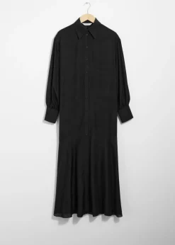 Best Sale & Other Stories Robe-chemise Longue Noir
