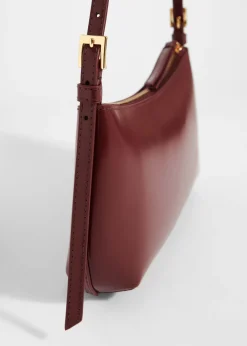 Store & Other Stories Sac à Bandoulière En Cuir Brillant