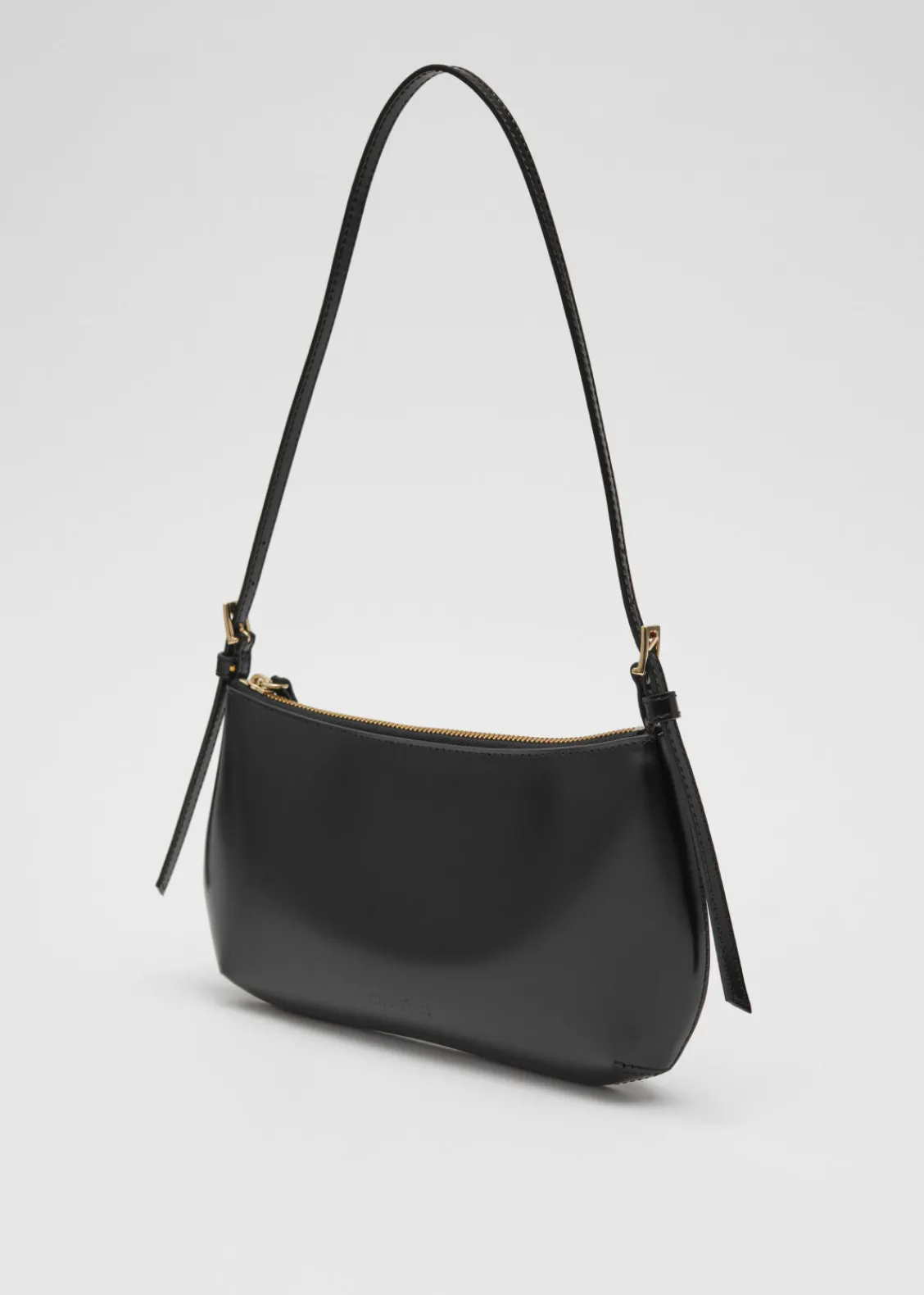 Store & Other Stories Sac à Bandoulière En Cuir Brillant