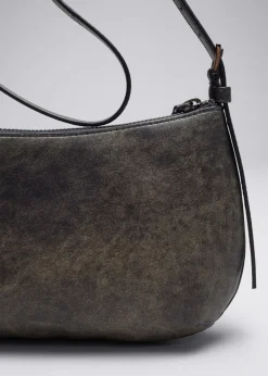 Store & Other Stories Sac à Bandoulière En Cuir Brillant