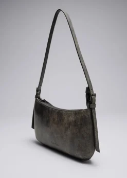 Store & Other Stories Sac à Bandoulière En Cuir Brillant
