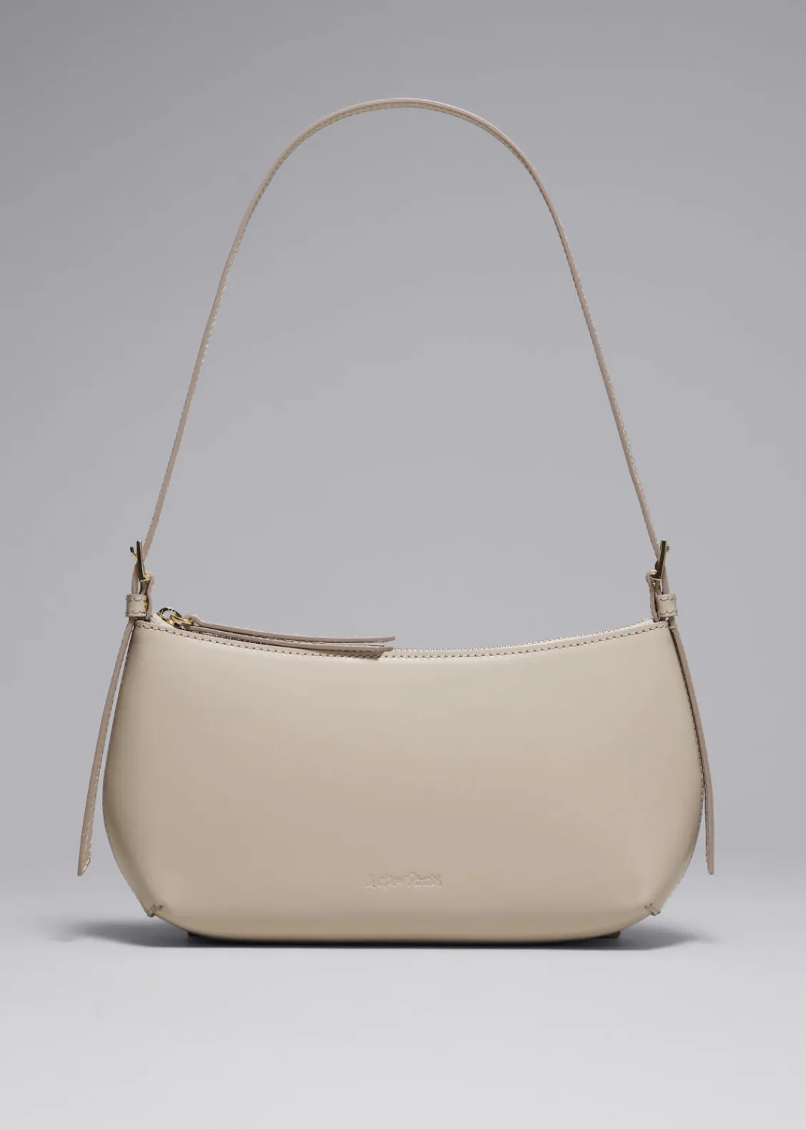 Store & Other Stories Sac à Bandoulière En Cuir Brillant