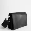 Discount & Other Stories Sac à Bandoulière En Cuir Sans Chrome Noir