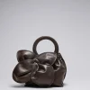 Sale & Other Stories Sac En Cuir à Fleur Acajou