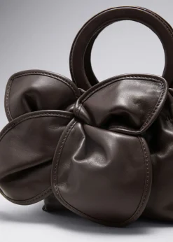 Sale & Other Stories Sac En Cuir à Fleur Acajou