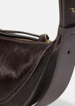 Shop & Other Stories Sac En Cuir Texturé Marron