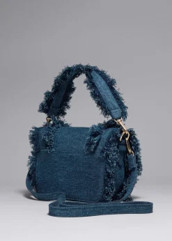 Outlet & Other Stories Sac En Jean Effiloché Indigo