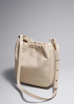 Store & Other Stories Sac Seau En Cuir à Nœuds