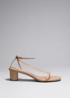 Best Sale & Other Stories Sandales à Talons En Cuir