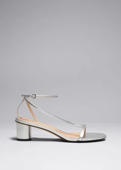 Best Sale & Other Stories Sandales à Talons En Cuir