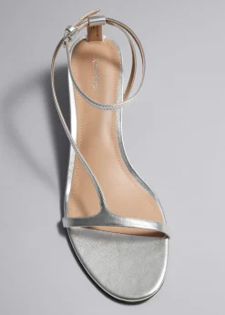 Best Sale & Other Stories Sandales à Talons En Cuir