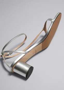 Best Sale & Other Stories Sandales à Talons En Cuir