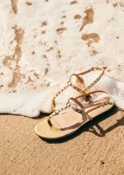 Best & Other Stories Sandales En Cuir à Brides En T