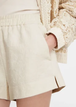 Best & Other Stories Short à Finition Jacquard Beige