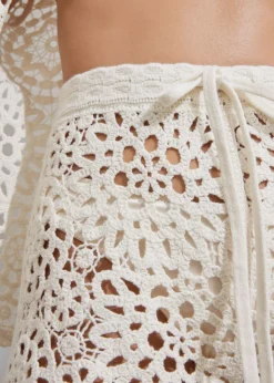 Cheap & Other Stories Short Crocheté Couleur crème