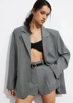 Outlet & Other Stories Short Habillé Gris