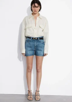 Store & Other Stories Short 5 poches En Denim