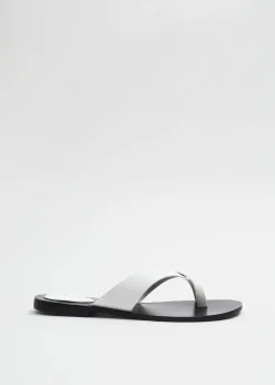 Sale & Other Stories Tongs En Cuir