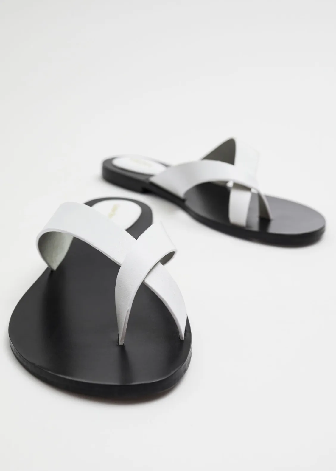 Sale & Other Stories Tongs En Cuir
