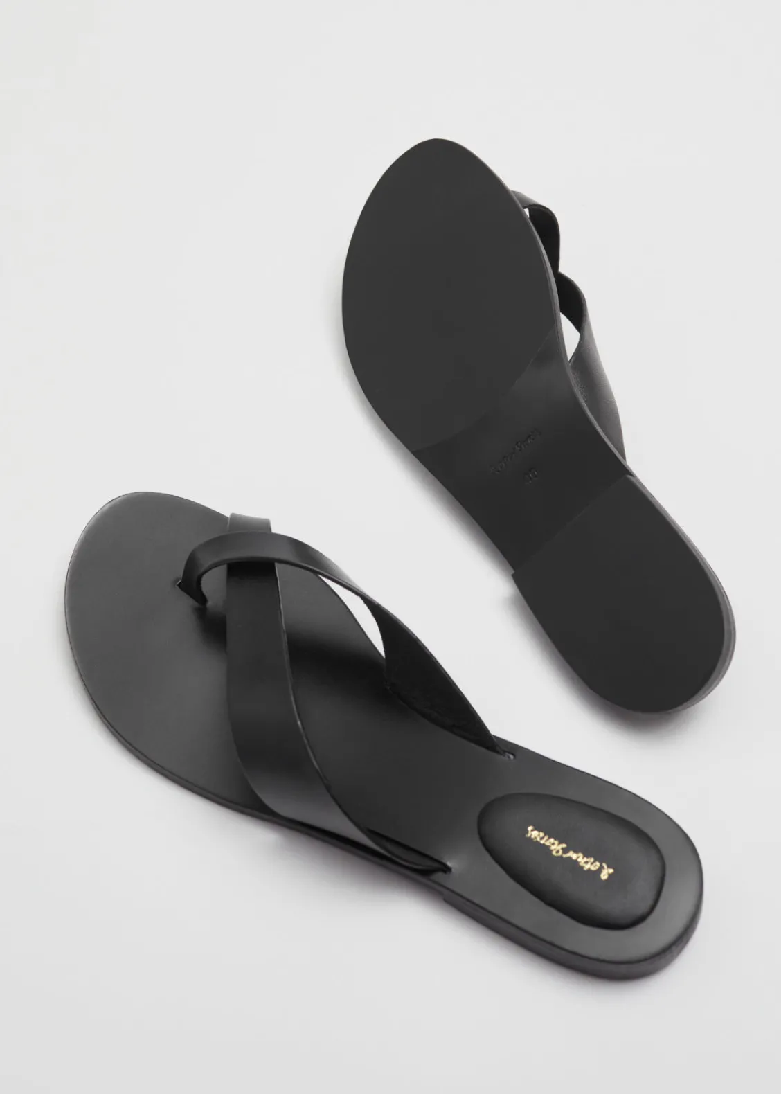 Sale & Other Stories Tongs En Cuir