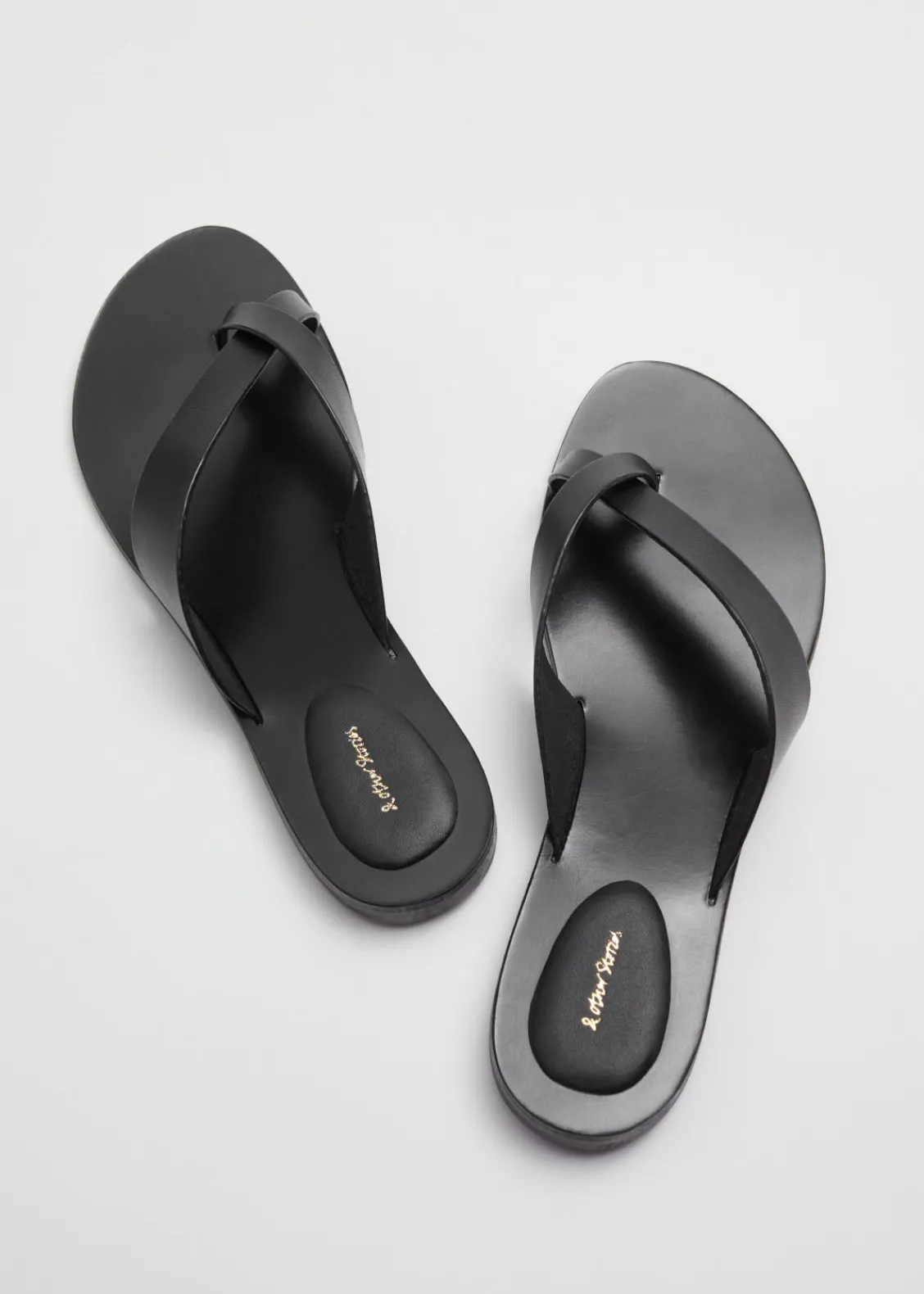Sale & Other Stories Tongs En Cuir