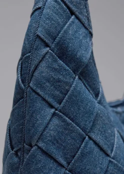 Sale & Other Stories Tote Bag En Denim Tressé