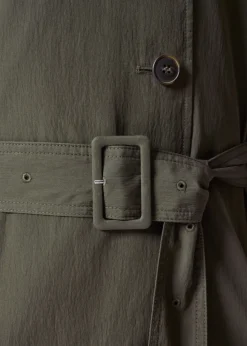 Shop & Other Stories Trench-coat à Col Montant Vert