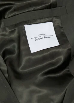 Shop & Other Stories Trench-coat à Col Montant Vert
