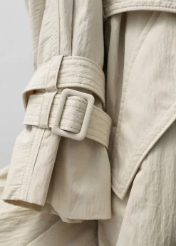 Outlet & Other Stories Trench-coat à Effet Froissé