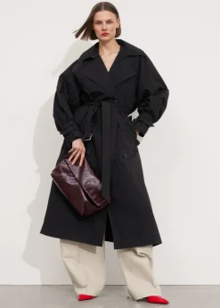 Outlet & Other Stories Trench-coat à Effet Froissé