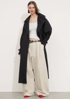 Outlet & Other Stories Trench-coat à Effet Froissé