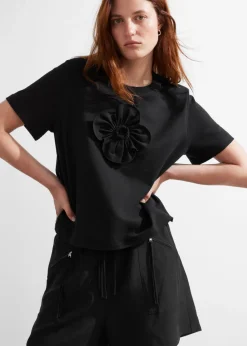 Online & Other Stories T-shirt à Motifs Floraux Appliqués