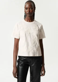 Shop & Other Stories T-shirt à Motifs Floraux Appliqués