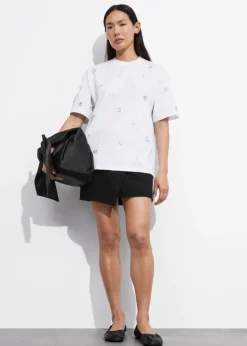 Flash Sale & Other Stories T-shirt à Motifs Floraux Appliqués