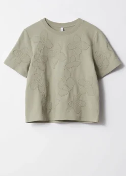 Shop & Other Stories T-shirt à Motifs Floraux Appliqués