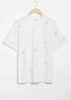 Flash Sale & Other Stories T-shirt à Motifs Floraux Appliqués