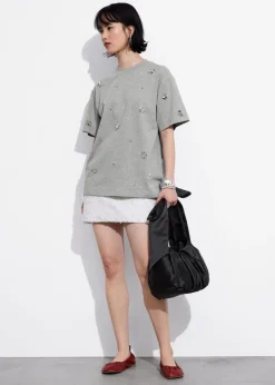 Flash Sale & Other Stories T-shirt à Motifs Floraux Appliqués