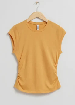 Store & Other Stories T-shirt Aux Coutures Froncées