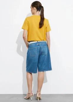Best Sale & Other Stories T-shirt Brodé Avec Citrons Jaune