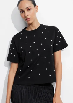 Store & Other Stories T-shirt Clouté Noir