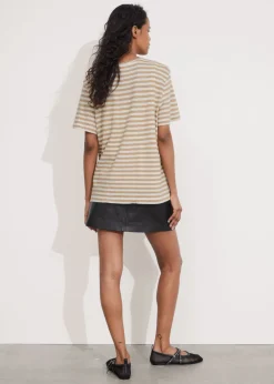 Shop & Other Stories T-shirt En Lin Mélangé