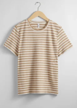 Shop & Other Stories T-shirt En Lin Mélangé