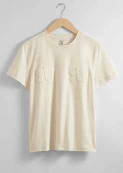 Best Sale & Other Stories T-shirt En Lin Mélangé
