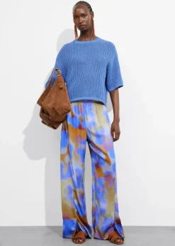Flash Sale & Other Stories T-shirt En Maille Côtelée Transparente