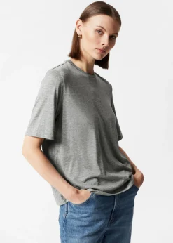 Online & Other Stories T-shirt En Soie Mélangée
