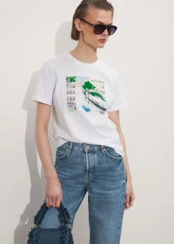 Outlet & Other Stories T-shirt Imprimé Imprimé Paris