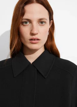 Sale & Other Stories Veste à Col En Laine Mélangée