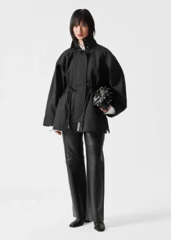 Fashion & Other Stories Veste Avec Cordon De Serrage à La Taille Noir