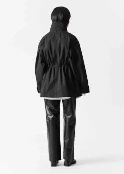 Fashion & Other Stories Veste Avec Cordon De Serrage à La Taille Noir
