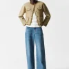 Hot & Other Stories Veste Boutonnée En Tweed Tweed beige